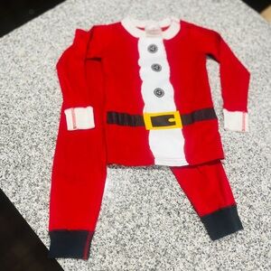 Hanna Andersson 3T Santa Suit 2 Piece Pajamas